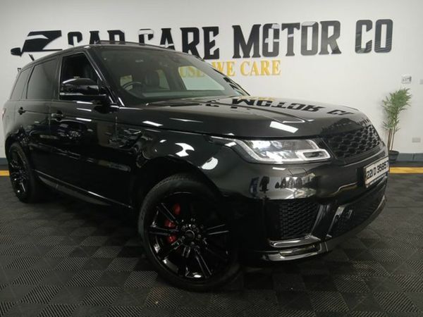 Land Rover Range Rover Sport SUV, Petrol Hybrid, 2022, Black