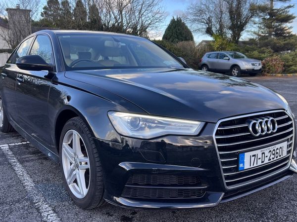 Audi A6 Saloon, Diesel, 2017, Black