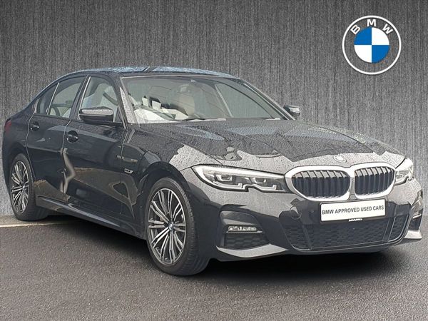 BMW 3-Series Saloon, Petrol Plug-in Hybrid, 2022, Black