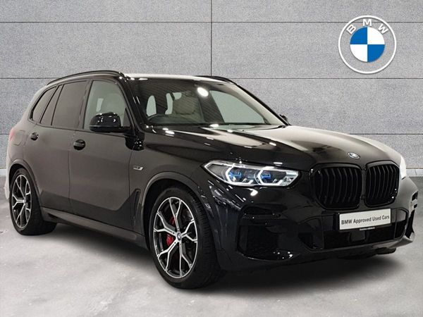 BMW X5 SUV, Petrol Plug-in Hybrid, 2022, Black