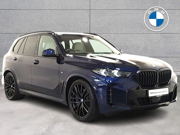 BMW X5 SUV, Petrol Plug-in Hybrid, 2025, Blue