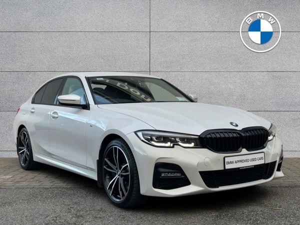 BMW 3-Series Saloon, Petrol Plug-in Hybrid, 2020, White