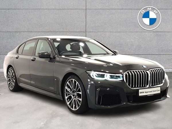 BMW 7-Series Saloon, Petrol Plug-in Hybrid, 2021, Grey