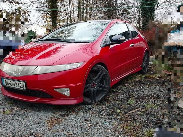 Honda Civic Hatchback, Diesel, 2008, Red