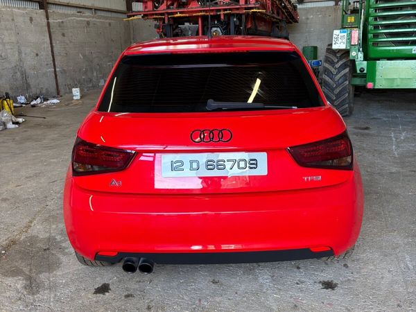 Audi A1 Hatchback, Petrol, 2012, Red