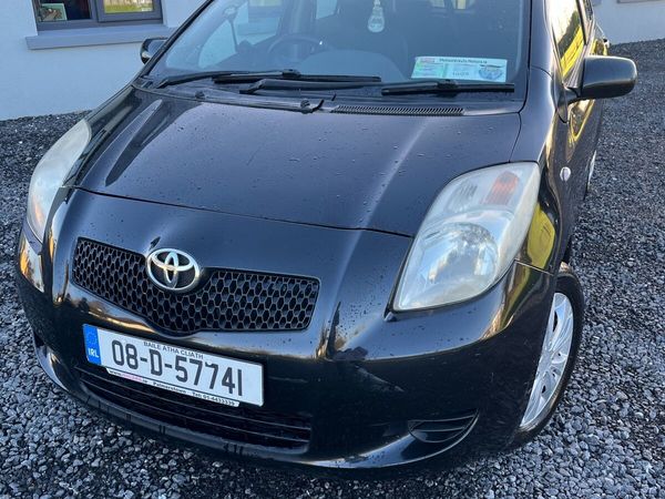 Toyota Yaris Hatchback, Petrol, 2008, Black