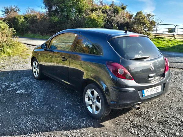 Vauxhall Corsa Hatchback, Petrol, 2012, Black