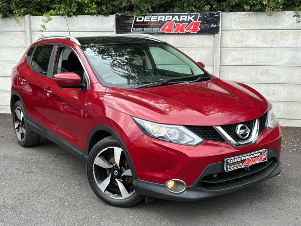 Nissan Qashqai Hatchback, Diesel, 2017, Red