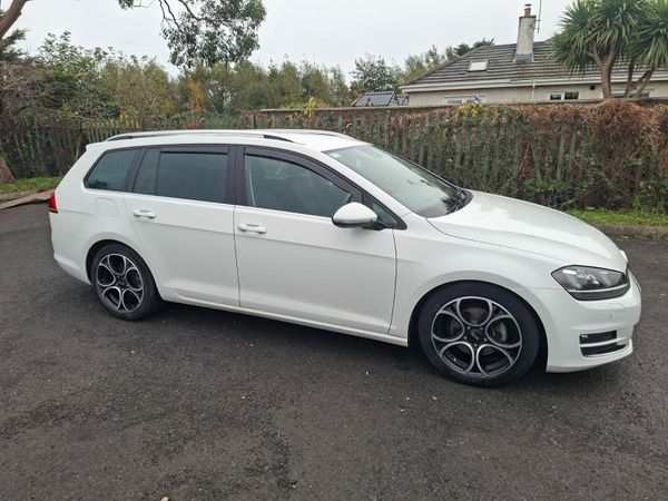 Volkswagen Golf Estate, Petrol, 2014, White