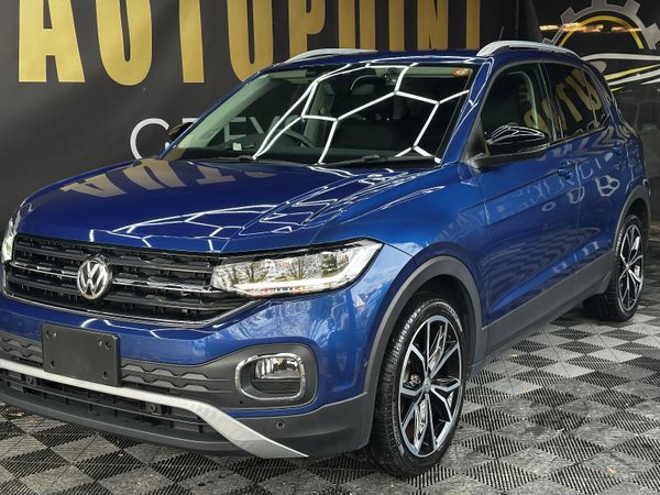 Volkswagen T-Cross SUV, Petrol, 2021, Blue