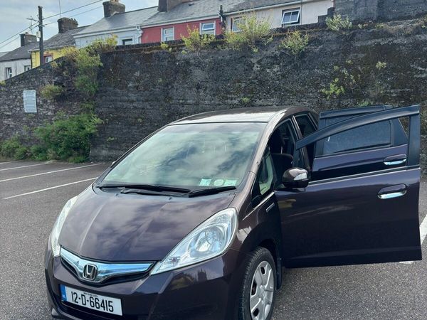 Honda Fit Hatchback, Petrol Hybrid, 2012, Black