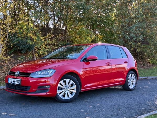Volkswagen Golf Hatchback, Petrol, 2013, Red