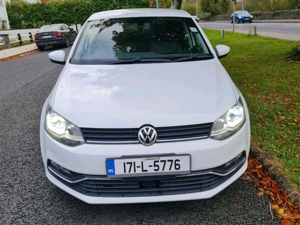 Volkswagen Polo Hatchback, Petrol, 2017, White