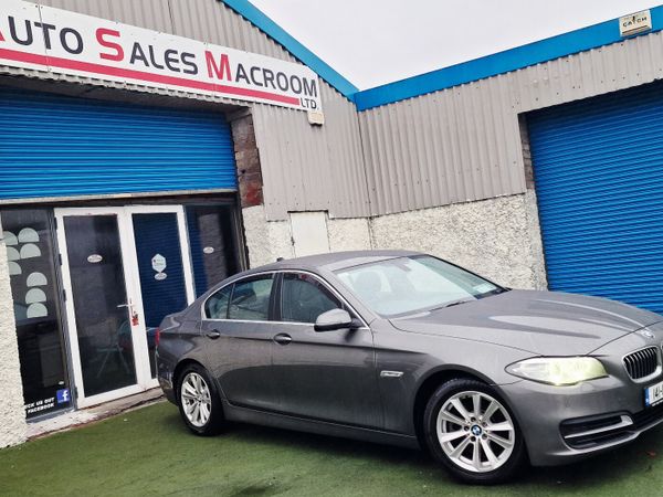 BMW 5-Series Saloon, Diesel, 2014, Grey