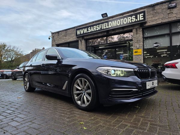 BMW 5-Series Saloon, Diesel, 2020, Blue