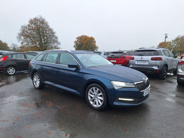 Skoda Superb Estate, Diesel, 2021, Blue
