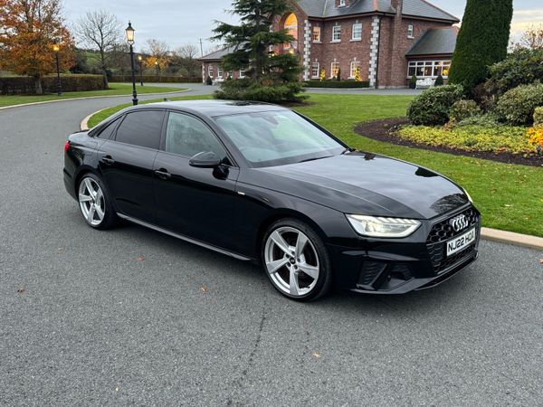 Audi A4 Saloon, Diesel Hybrid, 2022, Black