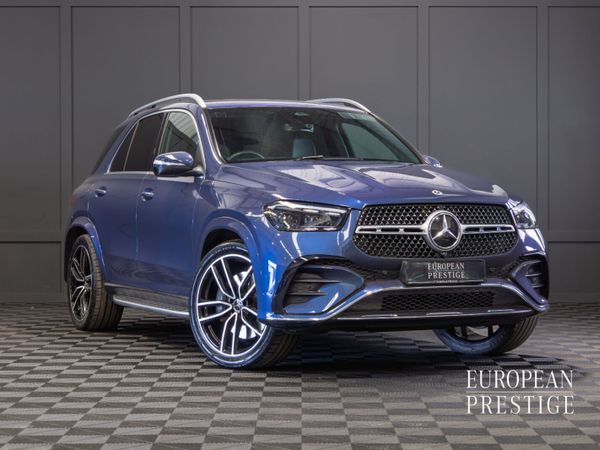 Mercedes-Benz GLE SUV, Petrol Plug-in Hybrid, 2024, Blue