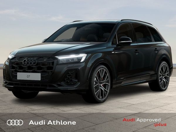 Audi Q7 SUV, Petrol Plug-in Hybrid, 2024, Black