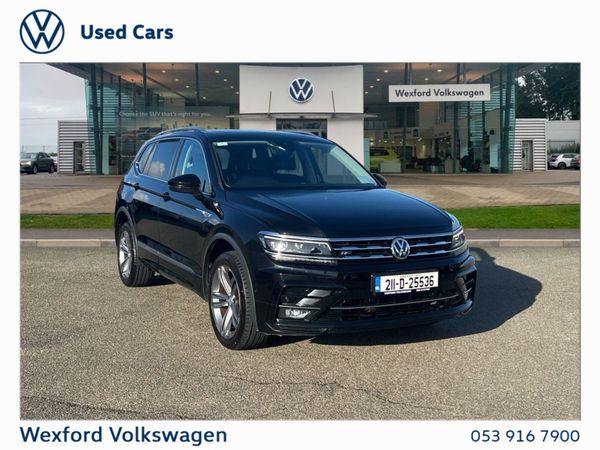 Volkswagen Tiguan Allspace SUV, Diesel, 2021, Black