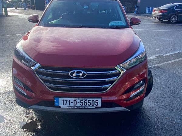 Hyundai Tucson SUV, Diesel, 2017, Red
