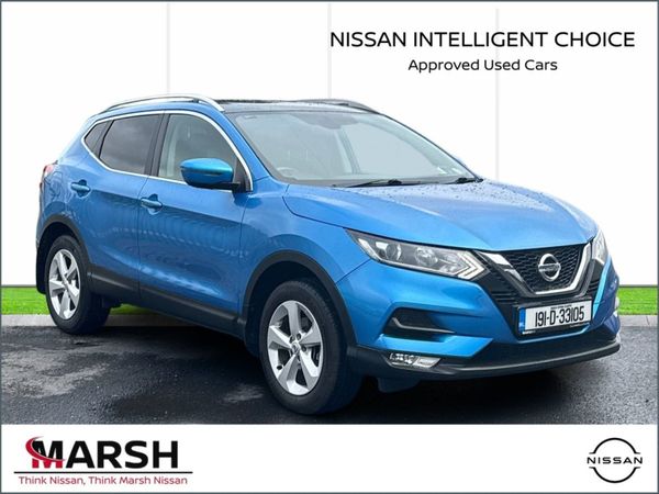 Nissan Qashqai MPV, Petrol, 2019, Blue