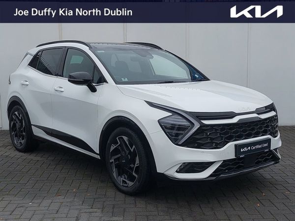 Kia Sportage SUV, Diesel Hybrid, 2023, White