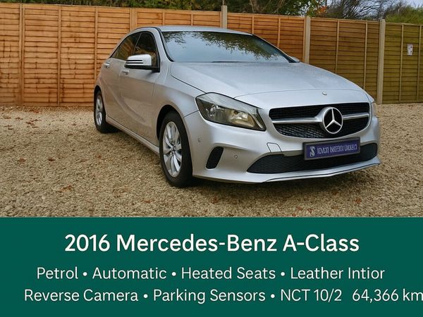 Mercedes-Benz A-Class Hatchback, Petrol, 2016, Silver