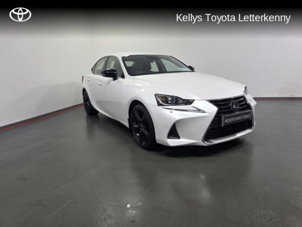 Lexus IS Saloon, Petrol Hybrid, 2018, White