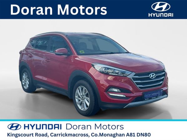 Hyundai Tucson MPV, Diesel, 2018, Red