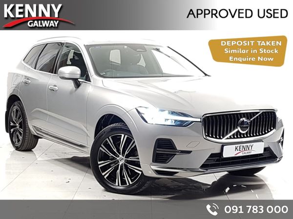 Volvo XC60 Estate, Petrol Plug-in Hybrid, 2022, Grey