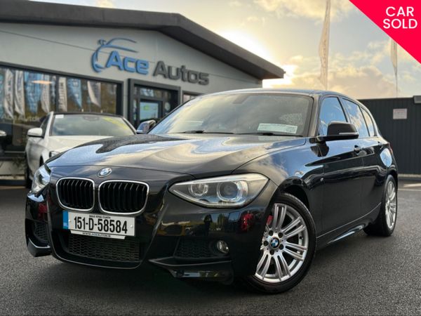 BMW 1-Series Hatchback, Petrol, 2015, Black