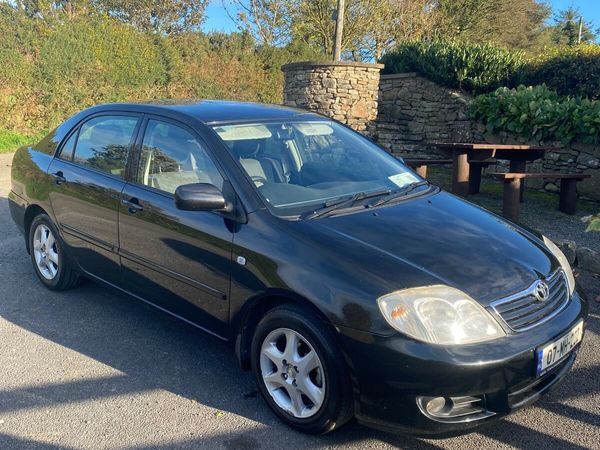 Toyota Corolla Saloon, Petrol, 2007, Black