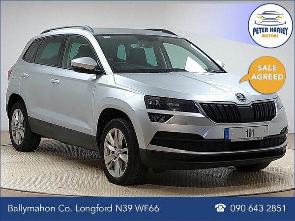 Skoda Karoq SUV, Diesel, 2019, Silver