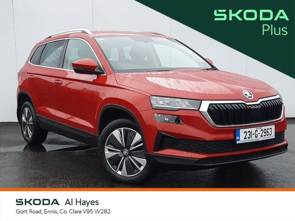 Skoda Karoq SUV, Diesel, 2023, Red