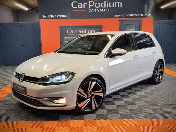 Volkswagen Golf Hatchback, Petrol, 2017, White