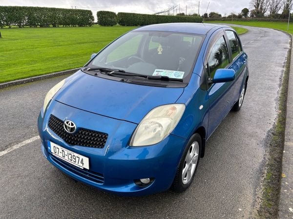 Toyota Yaris Hatchback, Petrol, 2007, Blue