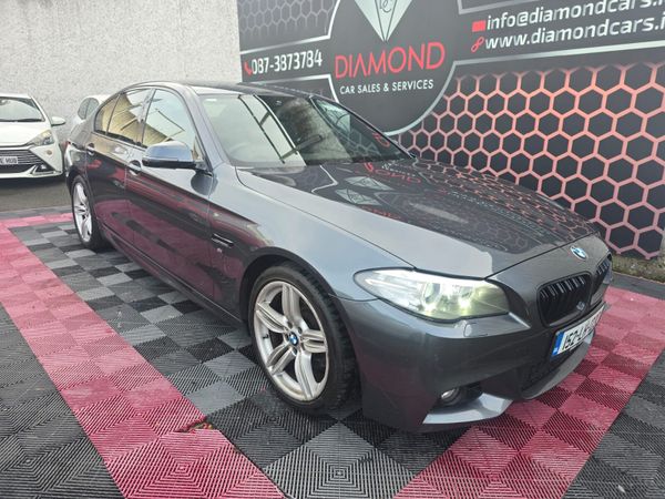 BMW 5-Series Saloon, Diesel, 2015, Grey