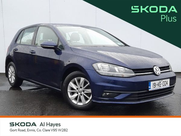 Volkswagen Golf Hatchback, Diesel, 2019, Blue