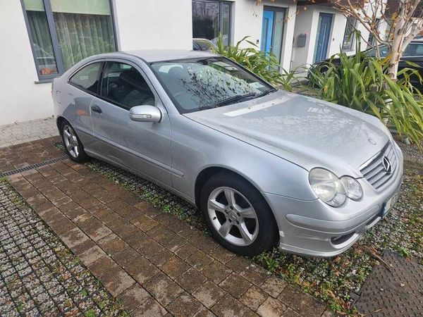 Mercedes-Benz C-Class Coupe, Petrol, 2007, Silver