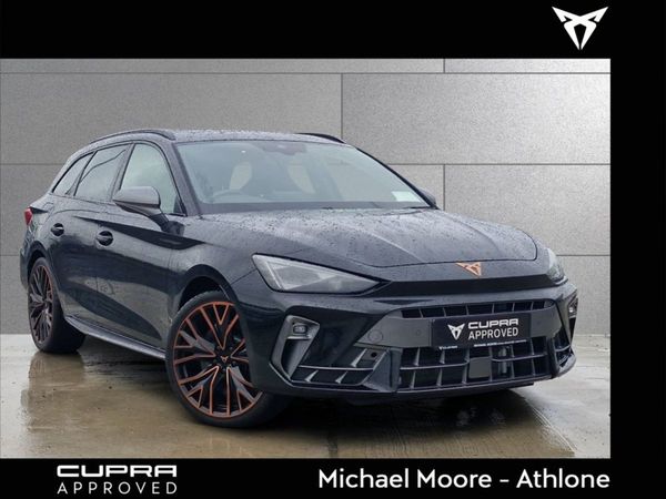 Cupra Leon Estate, Petrol Plug-in Hybrid, 2025, Black