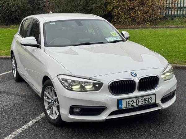 BMW 1-Series Hatchback, Diesel, 2016, White