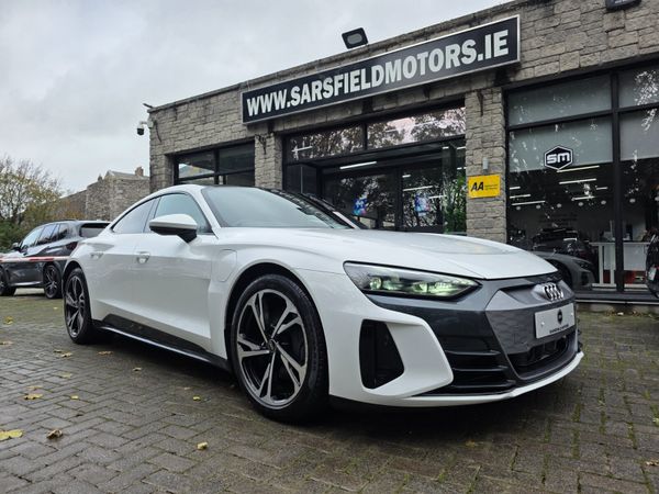 Audi e-tron GT quattro Saloon, Electric, 2023, White