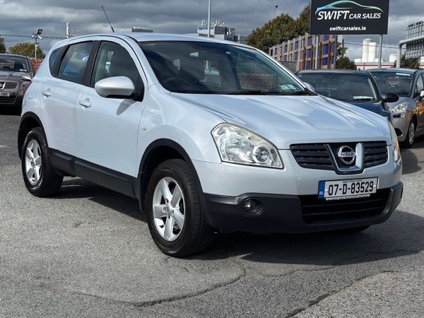 Nissan Qashqai Hatchback, Petrol, 2007, Silver