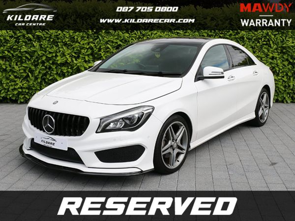 Mercedes-Benz CLA Saloon, Petrol, 2018, White