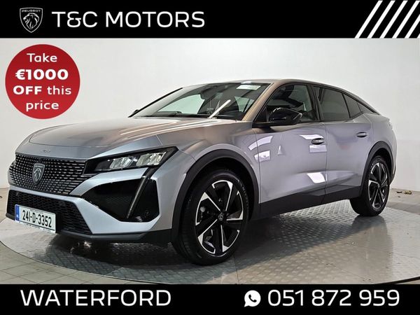 Peugeot 408 Hatchback, Petrol, 2024, Grey