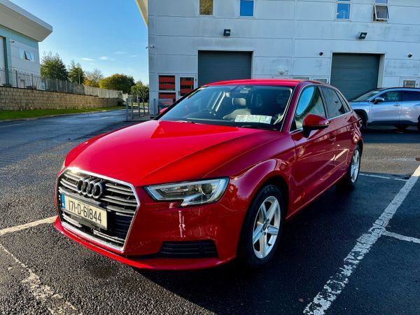 Audi A3 Hatchback, Petrol, 2017, Red