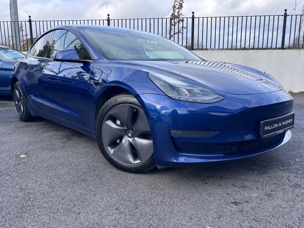 Tesla Model 3 Saloon, Electric, 2021, Blue