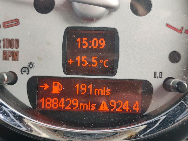 Mini Cooper Hatchback, Diesel, 2009, Blue