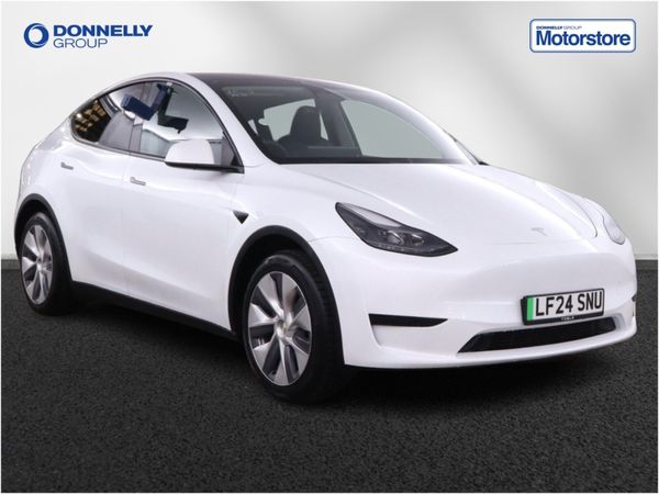 Tesla Model Y Hatchback, Electric, 2024, White
